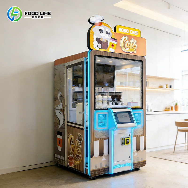 Coffee Equipment Service - 피트니스 센터용 자동 커피 로봇, 체육관