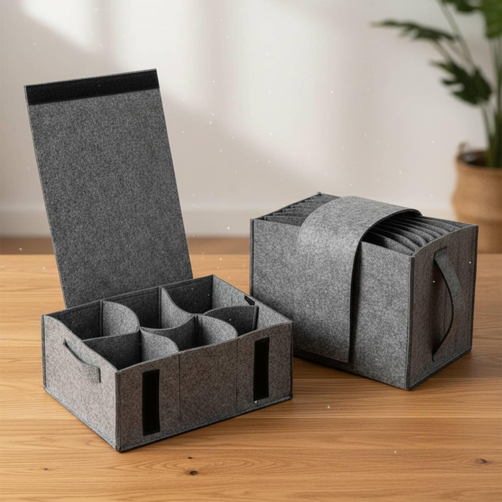 Coffee Equipment - 가정용 펠트 수납 파우치 휴대용 식기류