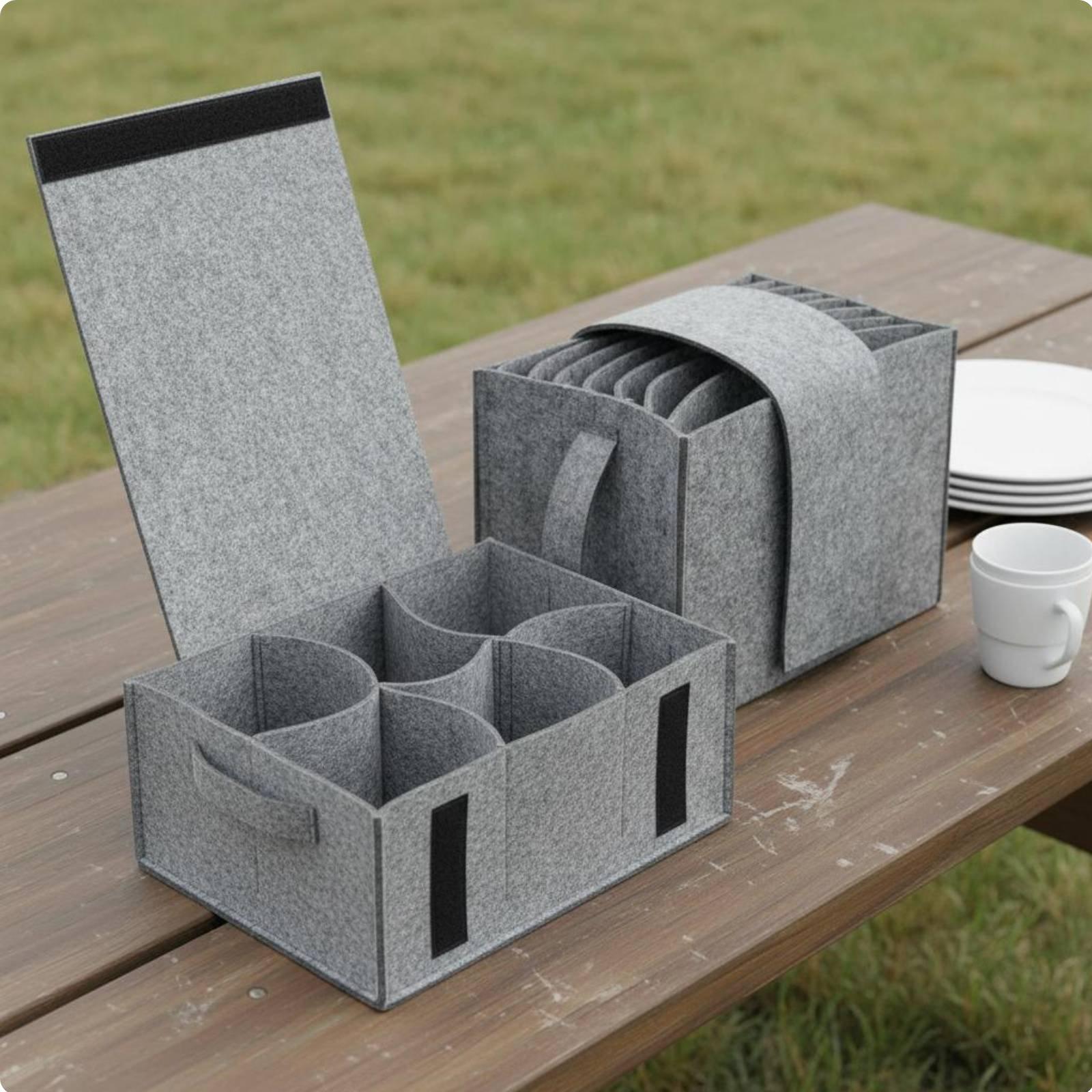 가정용 펠트 수납 파우치 휴대용 식기류 캐리어 캠핑 주 - Coffee Equipment 리뷰 및 가격
