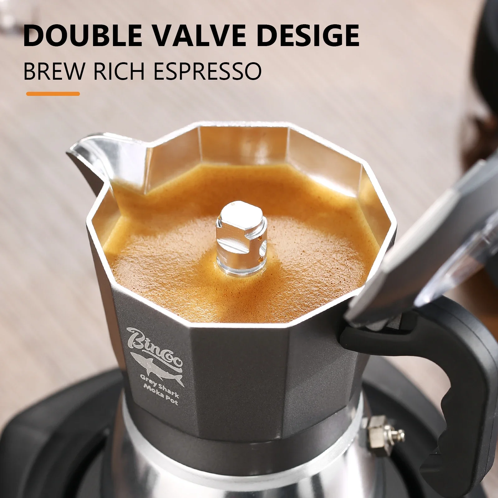 빈쿠 2컵 더블 밸브 모카포트 알루미늄 합금 커피포트  - Coffee Equipment For Sale 리뷰 및 가격
