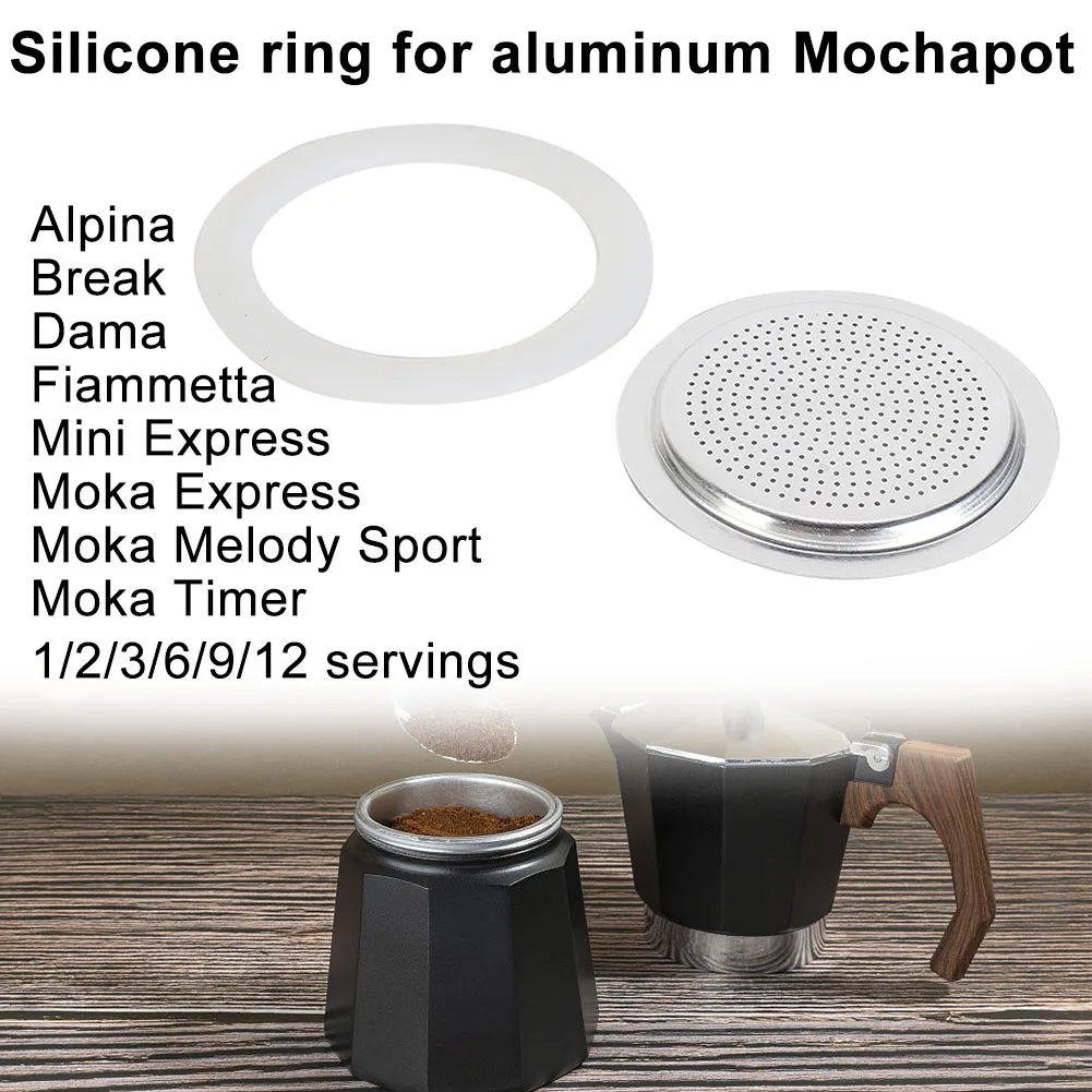 1 세트 Moka Pot 에스프레소 메이커 스토브 탑  - Coffee Equipment For Sale 리뷰 및 가격