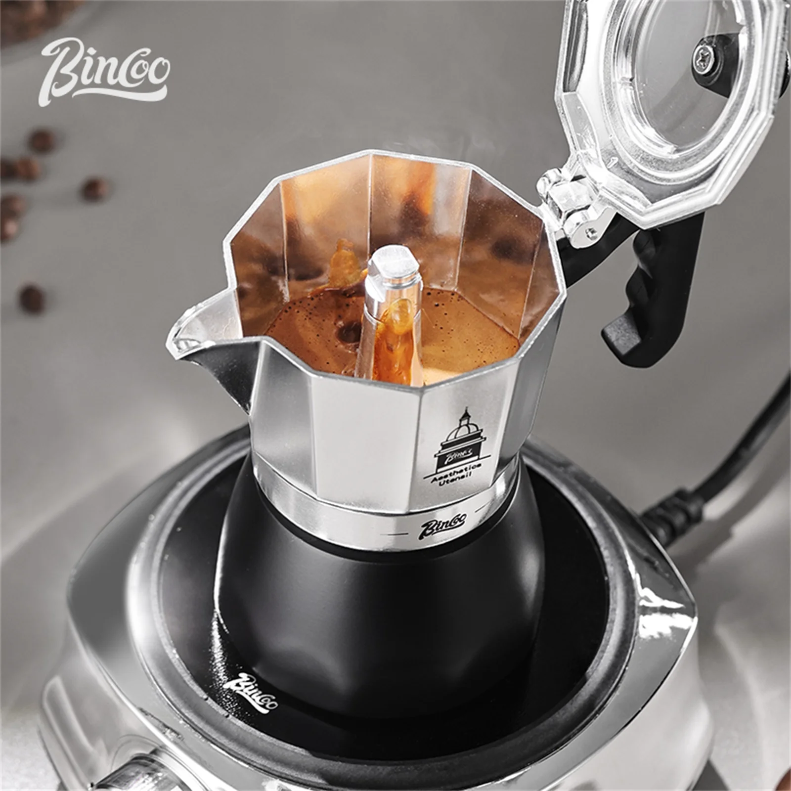 BINCOO 더블 밸브 모카 포트, 에스프레소 추출 커 - Coffee Equipment For Sale 리뷰 및 가격