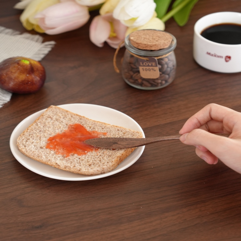 3피스 천연 호두나무 커피 교반기 세트, 재사용 가능, - Coffee Equipment 리뷰 및 가격