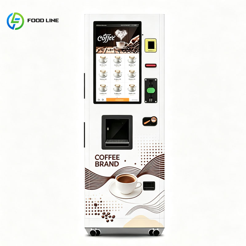 셀프 서비스 커피 머신, 갓 갈아 놓은 원두를 컵에 담 - Coffee Equipment Service 리뷰 및 가격