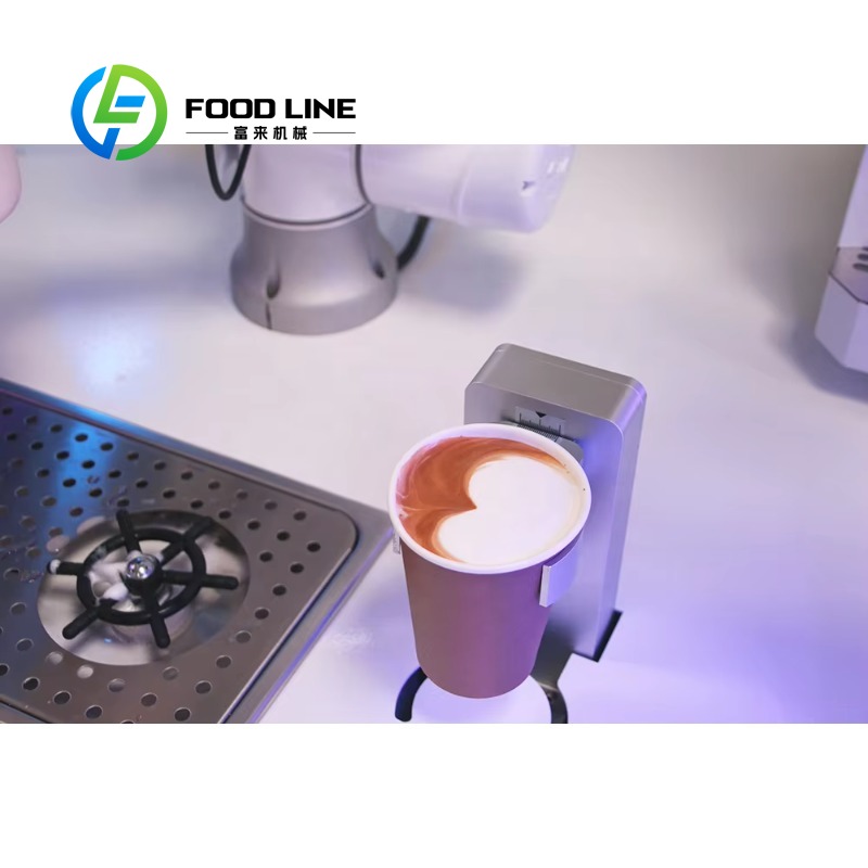 맞춤형 상업용 로봇 커피 바 6축 로봇 팔 자동 커피  - Coffee Equipment Service 리뷰 및 가격