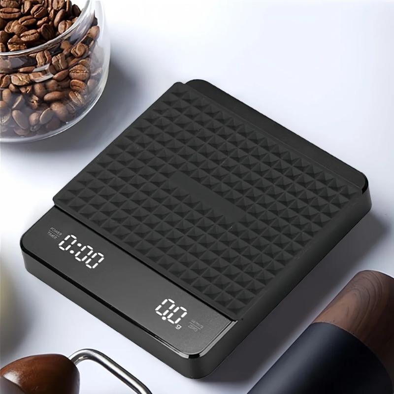 정밀 커피 저울 0.1g, 방수 패드, USB LED  - Scale Drip Timer 리뷰 및 가격